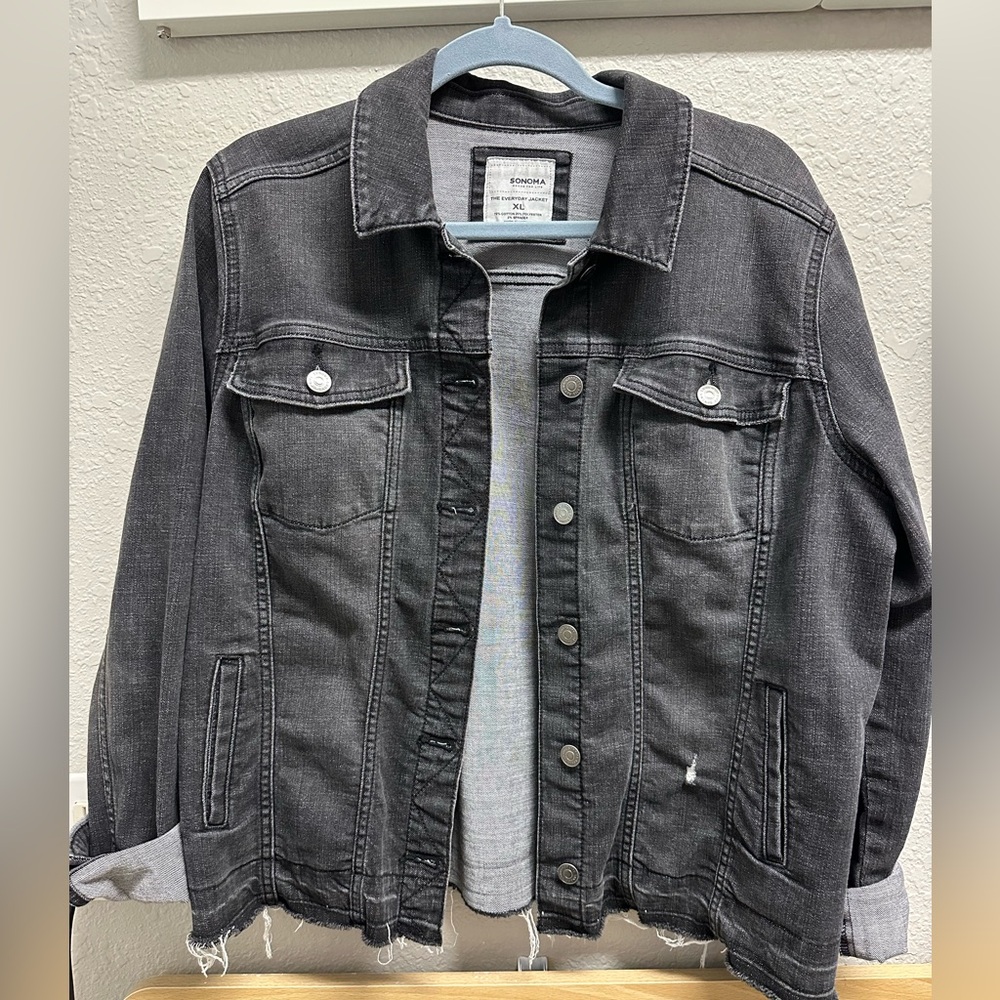 Sonoma Charcoal Everyday Jean Jacket XL
